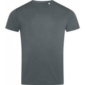 Stedman® Funkční pánské sportovní tričko Stedman 100% polyester Barva: Granite Grey, Velikost: 3XL S8000