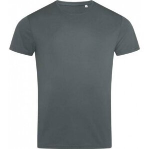 Stedman® Funkční pánské sportovní tričko Stedman 100% polyester Barva: Granite Grey, Velikost: M S8000