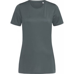 Stedman® Funkční dámské sportovní tričko Stedman 100% polyester Barva: Granite Grey, Velikost: S S8100