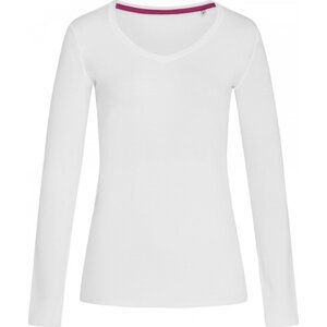 Stedman® Přiléhavé slim-fit tričko Claire s dlouhým rukávem Barva: Bílá, Velikost: L S9720