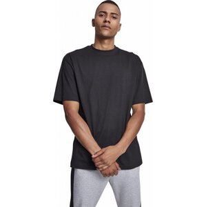 Prodloužené bavlněné rovné pánské triko Urban Classics 180 g/m Barva: Černá, Velikost: 4XL