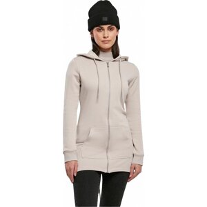 Dámská parka Urban Classics dole rozšířená Barva: warmgrey, Velikost: L