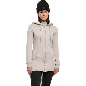 Dámská parka Urban Classics dole rozšířená Barva: warmgrey, Velikost: M