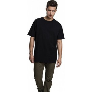 Teplé pánské bavlněné oversize triko Urban Classics Barva: Černá, Velikost: 5XL