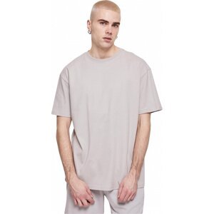 Teplé pánské bavlněné oversize triko Urban Classics Barva: šedá jemná, Velikost: M