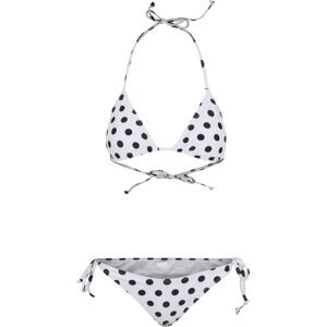 Puntíkované bikiny Urban Classics Barva: polkadots white, Velikost: XL