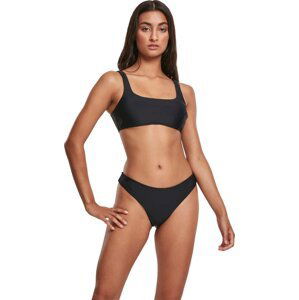 Jednoduché černé bikiny zpevňující zadeček Urban Classics Barva: Černá, Velikost: XL