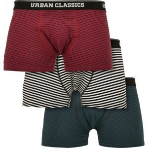 Pánské boxerky Urban Classics, 3 ks v balení Barva: Kombinace, Velikost: L