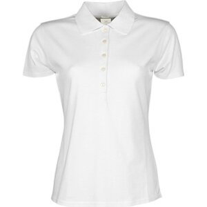 Luxusní dámská strečová polokošile Tee Jays Barva: Bílá, Velikost: S TJ145