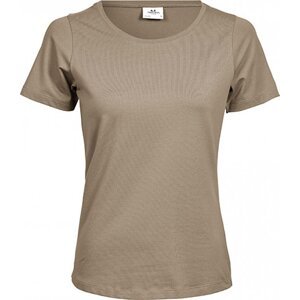 Prodloužené strečové tričko Tee Jays s kulatým lemem vysoká gramáž Barva: Kit, Velikost: 3XL TJ450