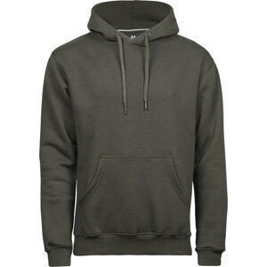 Prémiová pánská klokanka Tee Jays s dvouvrstvou kapucí Barva: Deep Green, Velikost: 3XL TJ5430