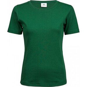 Dámské bavlněné interlock tričko Tee Jays Barva: Zelená lesní, Velikost: XXL TJ580N