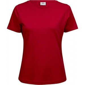 Dámské bavlněné interlock tričko Tee Jays Barva: Červená, Velikost: L TJ580N