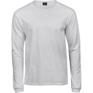 Tee Jays Fashion pánské tričko s dlouhým rukávem s manžetou Barva: Bílá, Velikost: 4XL TJ8007