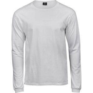 Tee Jays Fashion pánské tričko s dlouhým rukávem s manžetou Barva: Bílá, Velikost: 5XL TJ8007