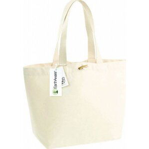 Westford Mill Taška z organické bavlny EarthAware™ Marina Tote 20 l Barva: Přírodní, Velikost: 34 x 34 x 17 cm WM850