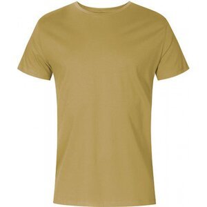X.O by Promodoro Základní 100% bavlněné pánské úzké pružné triko Promodoro 140 g/m Barva: zelená olivová, Velikost: 3XL XO1400