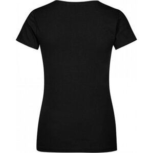 X.O by Promodoro Úzké delší bavlněné dámské tričko do véčka Barva: Černá, Velikost: 3XL XO1525