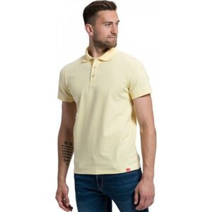 CityZen® Pánská basic polokošile Cityzen jednobarevná Barva: žlutá světlá, Velikost: 3XL