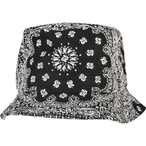 Flexfit Příjemně hladký klobouček s bandana potiskem Barva: Černá, Velikost: one size