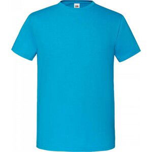 Fruit of the Loom Lehké pánské rovné bavlněné tričko Iconic 150 g/m Barva: modrá azurová, Velikost: S F130