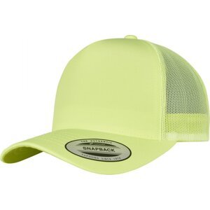 Flexfit Retro Trucker snapback kšiltovka v neonových odstínech Barva: žlutá neonová, Velikost: one size