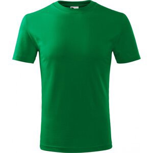 MALFINI® Základní bavlněné dětské tričko Malfini s bočními švy Barva: zelená střední, Velikost: 134 cm/8 let