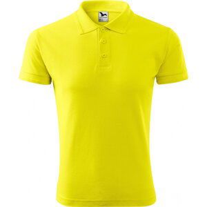 MALFINI® Pánská piké polokošile Malfini s bočními švy Barva: žlutá citronová, Velikost: 3XL