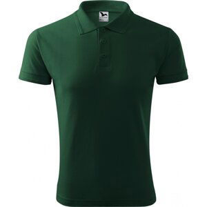 MALFINI® Pánská piké polokošile Malfini s bočními švy Barva: dark green, Velikost: 3XL