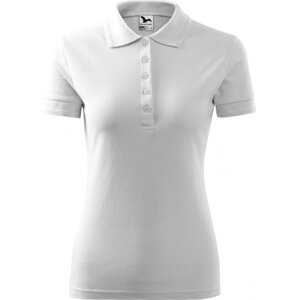 MALFINI® Dámská směsová piqé polokošile 65 % bavlna, 35 % polyester Barva: Bílá, Velikost: XXL