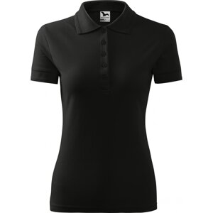 MALFINI® Dámská směsová piqé polokošile 65 % bavlna, 35 % polyester Barva: Černá, Velikost: M