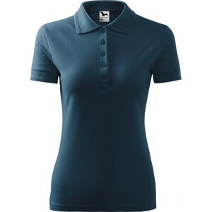 MALFINI® Dámská směsová piqé polokošile 65 % bavlna, 35 % polyester Barva: Námořní modrá, Velikost: XL