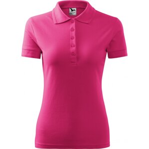 MALFINI® Dámská směsová piqé polokošile 65 % bavlna, 35 % polyester Barva: purpurová sytá, Velikost: L