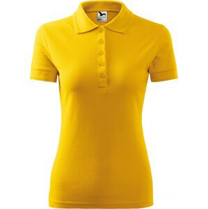 MALFINI® Dámská směsová piqé polokošile 65 % bavlna, 35 % polyester Barva: Žlutá, Velikost: S