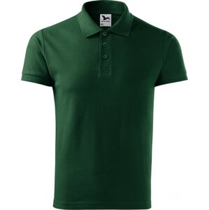 MALFINI® Bavlněná piké polokošile Malfini s rozparky 170 g/m Barva: dark green, Velikost: M