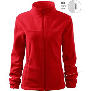 RIMECK® Lehce propasovaná fleecová mikina s antipilingovou úpravou Barva: červená (brand label), Velikost: S