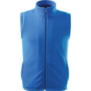 RIMECK® Fleecová unisex vesta Next s antipillingovou úpravou Barva: azurově modrá, Velikost: XL