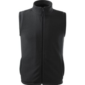 RIMECK® Fleecová unisex vesta Next s antipillingovou úpravou Barva: ebony gray (brand label), Velikost: XL