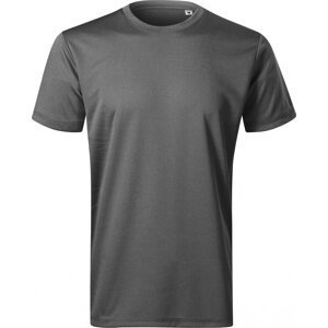 MALFINI® Sportovní tričko z recyklovaného micro polyesteru vhodné na sublimaci Barva: černý melír, Velikost: S