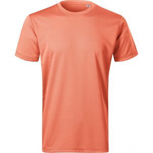 MALFINI® Sportovní tričko z recyklovaného micro polyesteru vhodné na sublimaci Barva: oranžová pastelová melír, Velikost: S