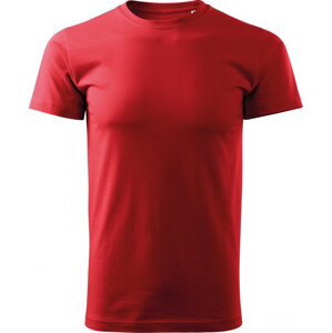 MALFINI® Bezešvé unisex tričko Heavy New Free se silikonovou úpravou Barva: Červená, Velikost: L