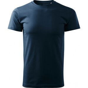 MALFINI® Bezešvé unisex tričko Heavy New Free se silikonovou úpravou Barva: modrá námořní, Velikost: L