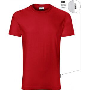 RIMECK® Pánské bavlněné triko Resist odolné vysokým teplotám Barva: červená (brand label), Velikost: L