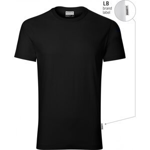 RIMECK® Pánské pracovní bavlněné tričko Rimeck předsrážené Barva: černá (brand label), Velikost: S