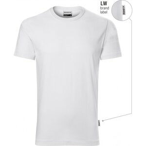 RIMECK® Pánské pracovní bavlněné tričko Rimeck předsrážené Barva: bílá (brand label), Velikost: XXL