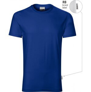 RIMECK® Pánské pracovní bavlněné tričko Rimeck předsrážené Barva: královská modrá (brand label), Velikost: L
