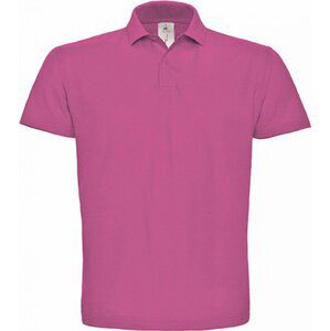 B&C Základní unisex piké polokošile BC 180 g/m Barva: Růžová fuchsiová, Velikost: 3XL BCPUI10