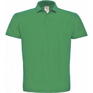 B&C Základní unisex piké polokošile BC 180 g/m Barva: zelená výrazná, Velikost: 4XL BCPUI10