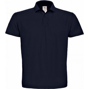 B&C Základní unisex piké polokošile BC 180 g/m Barva: modrá námořní, Velikost: 3XL BCPUI10