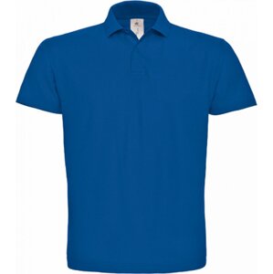 B&C Základní unisex piké polokošile BC 180 g/m Barva: modrá královská, Velikost: 3XL BCPUI10